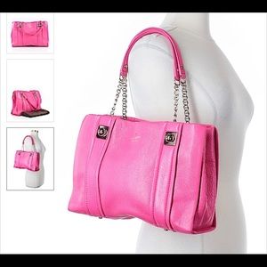 Kate Spade New York pink leather shoulder bag